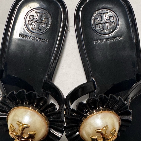 Tory Burch Jelly Sandals Flip flops Women’s Size 5 - Picture 5 of 9